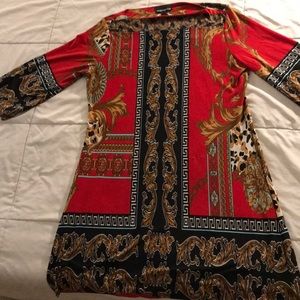 Gorgeous design- half sleeve dress